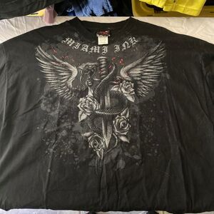 Vintage Miami Ink Men’s Graphic Tee